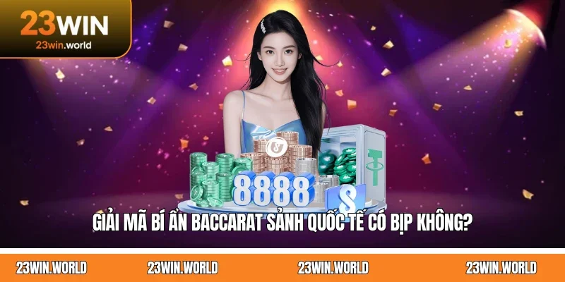 Giải Mã Bí Ẩn Baccarat Sảnh Quốc Tế Có Bịp Không?
